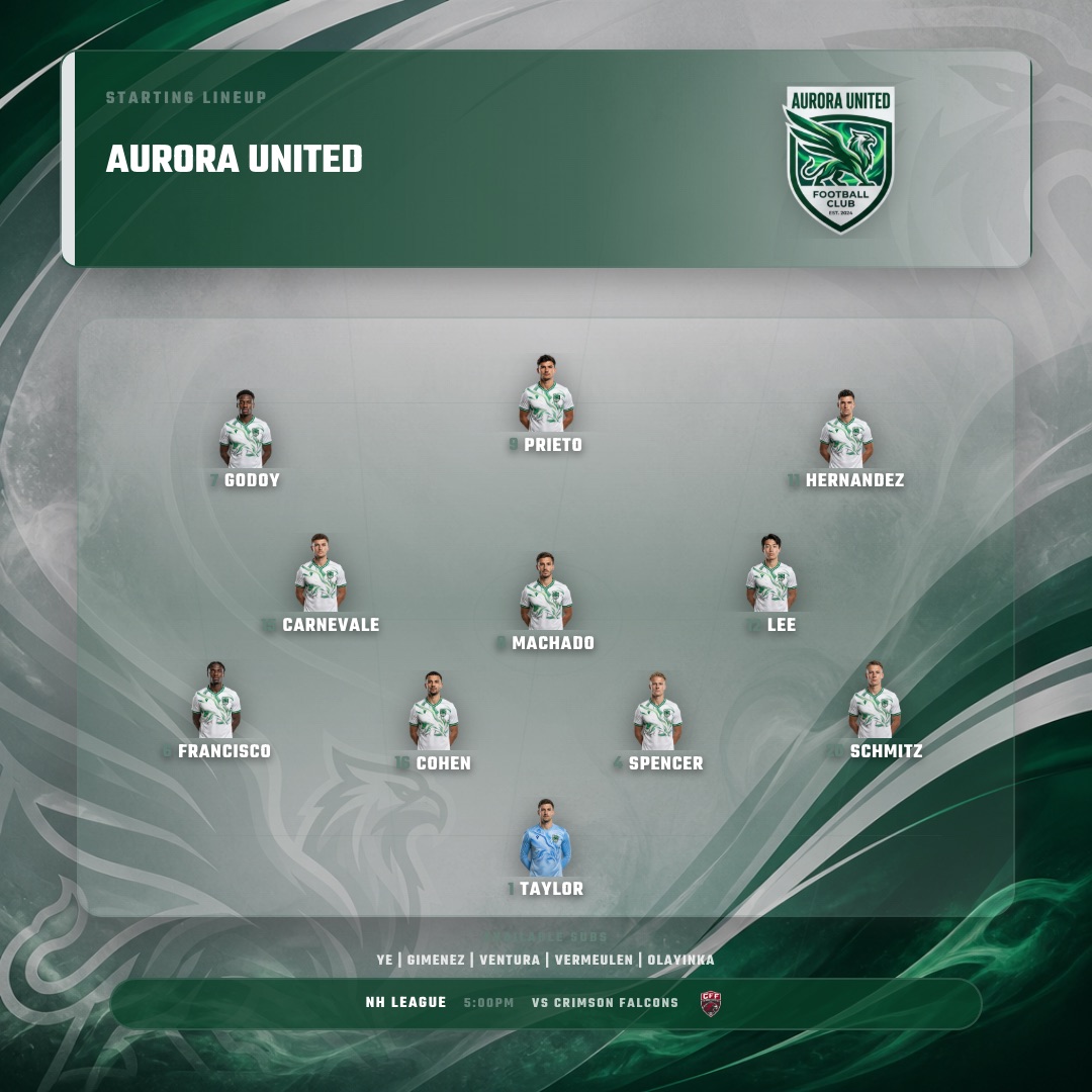 Lineup — Broadcast Reveal design preview